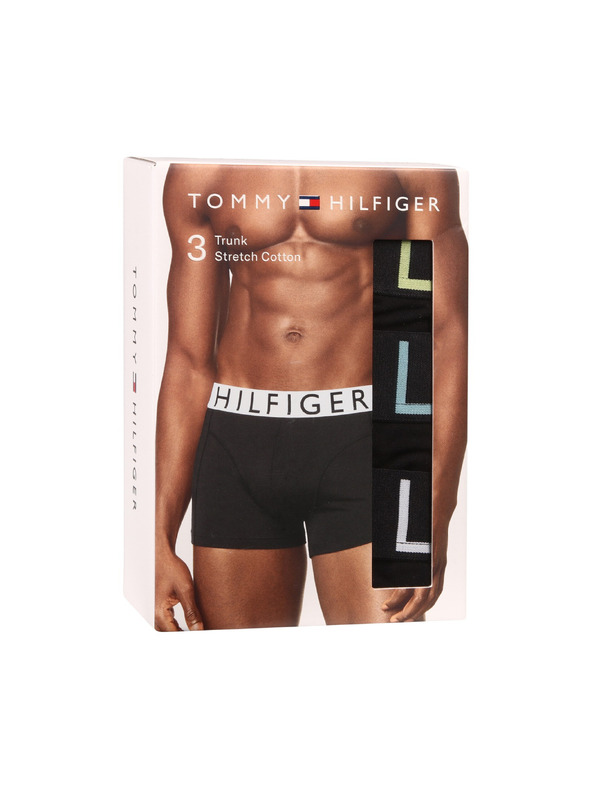 Tommy Hilfiger Sada tří - pánské boxerky Tommy Hilfiger černé