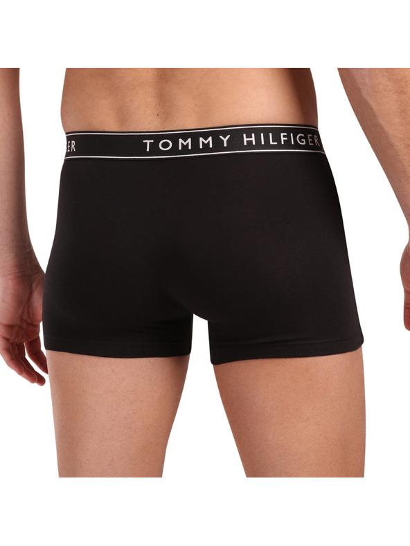 Tommy Hilfiger Sada tří - pánské boxerky Tommy Hilfiger černé