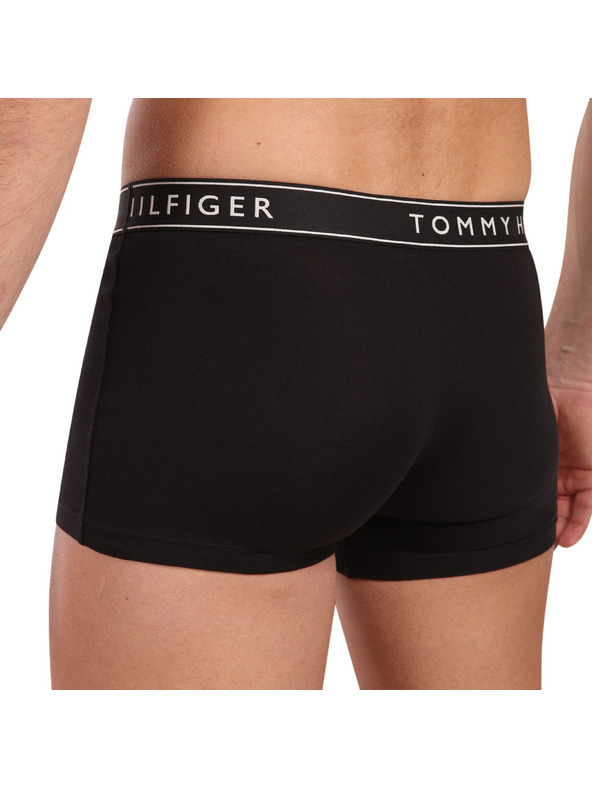 Tommy Hilfiger Sada tří - pánské boxerky Tommy Hilfiger černé