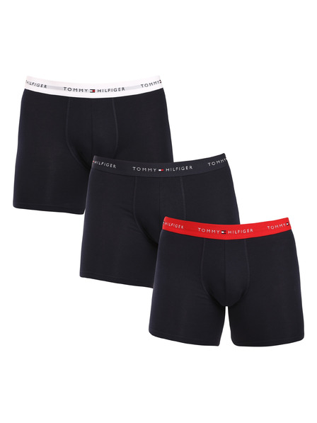 Tommy Hilfiger Sada tří - pánské boxerky Tommy Hilfiger tmavě modré