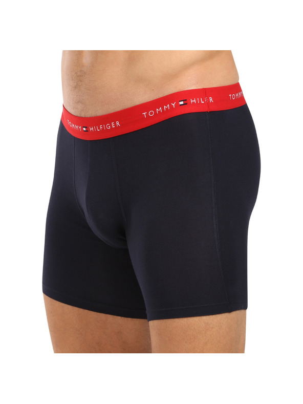 Tommy Hilfiger Sada tří - pánské boxerky Tommy Hilfiger tmavě modré
