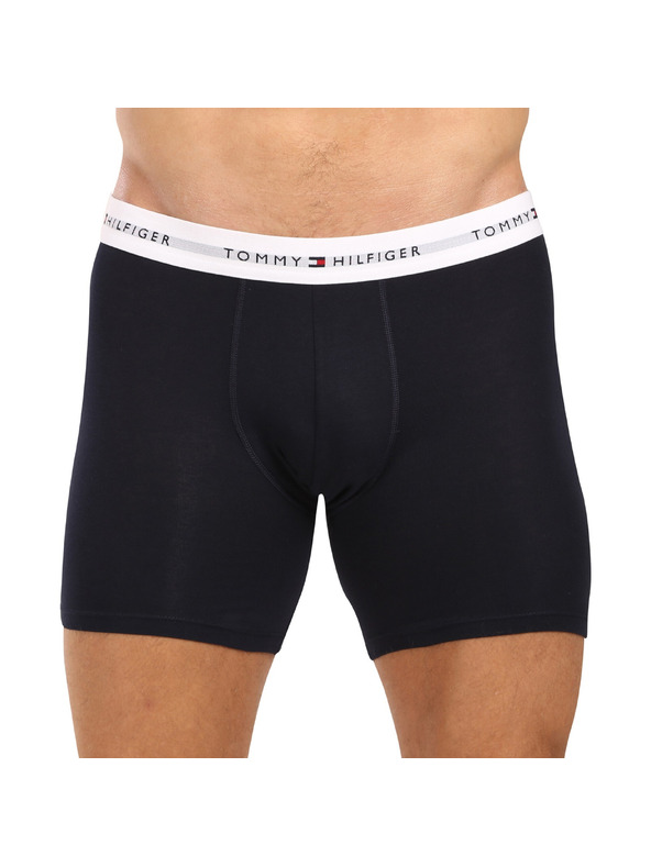 Tommy Hilfiger Sada tří - pánské boxerky Tommy Hilfiger tmavě modré
