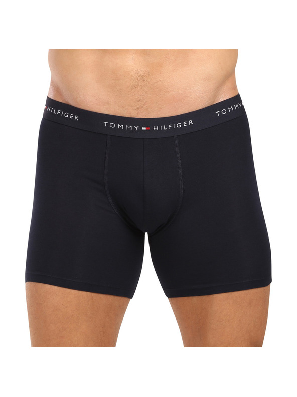 Tommy Hilfiger Sada tří - pánské boxerky Tommy Hilfiger tmavě modré