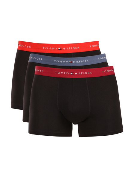 Tommy Hilfiger Sada tří - pánské boxerky Tommy Hilfiger černé