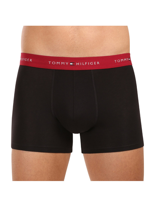 Tommy Hilfiger Sada tří - pánské boxerky Tommy Hilfiger černé