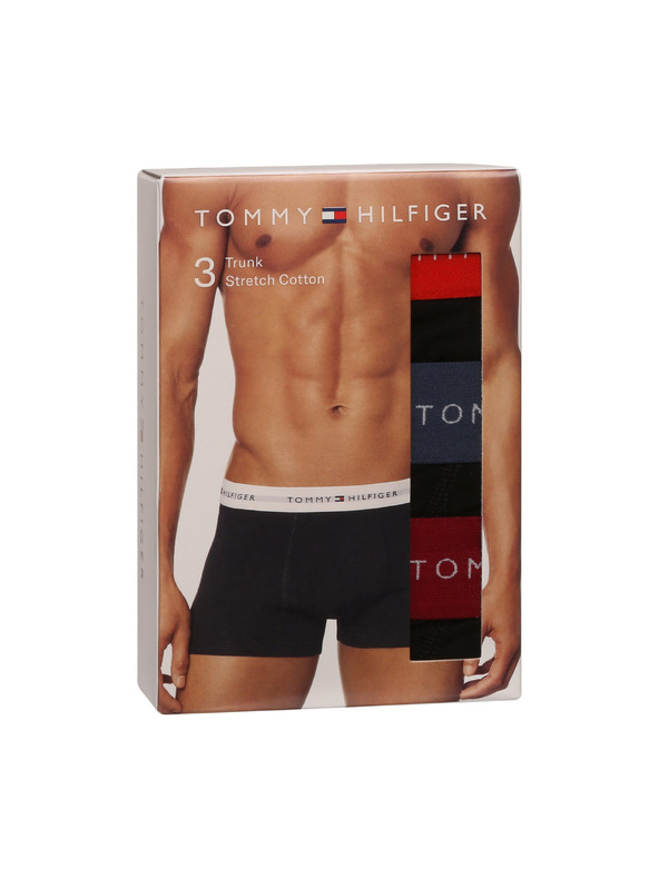 Tommy Hilfiger Sada tří - pánské boxerky Tommy Hilfiger černé