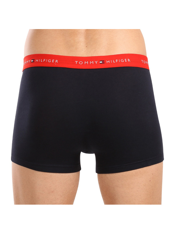Tommy Hilfiger Sada tří - pánské boxerky Tommy Hilfiger tmavě modré