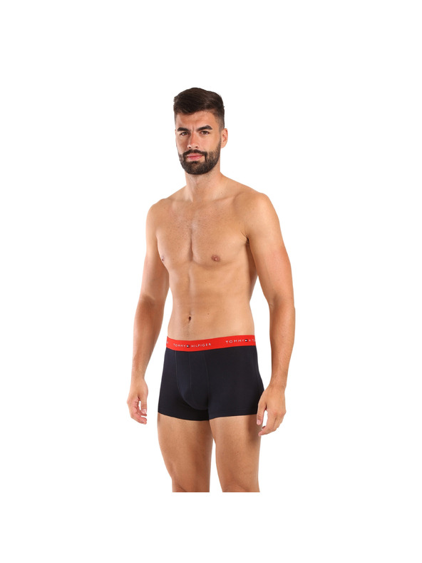 Tommy Hilfiger Sada tří - pánské boxerky Tommy Hilfiger tmavě modré