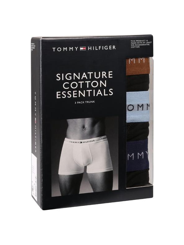 Tommy Hilfiger Sada tří - pánské boxerky Tommy Hilfiger černé