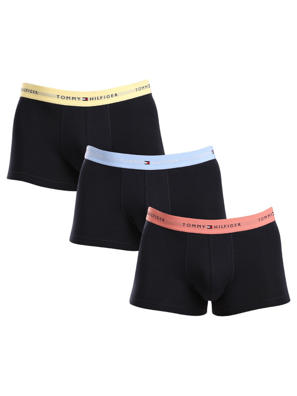 Tommy Hilfiger Sada tří - pánské boxerky Tommy Hilfiger tmavě modré