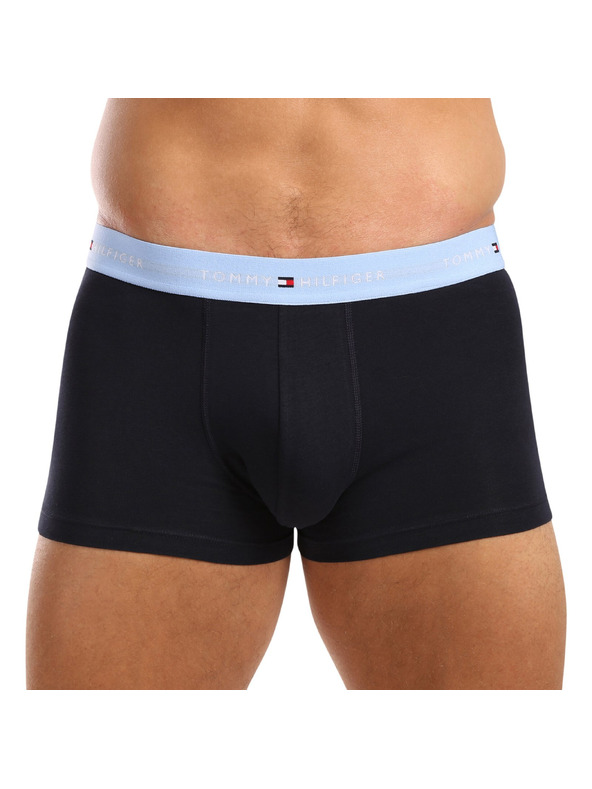 Tommy Hilfiger Sada tří - pánské boxerky Tommy Hilfiger tmavě modré