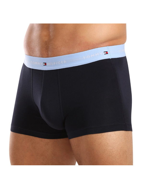 Tommy Hilfiger Sada tří - pánské boxerky Tommy Hilfiger tmavě modré