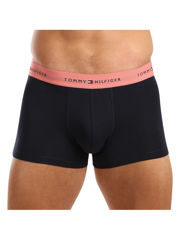 Tommy Hilfiger Sada tří - pánské boxerky Tommy Hilfiger tmavě modré