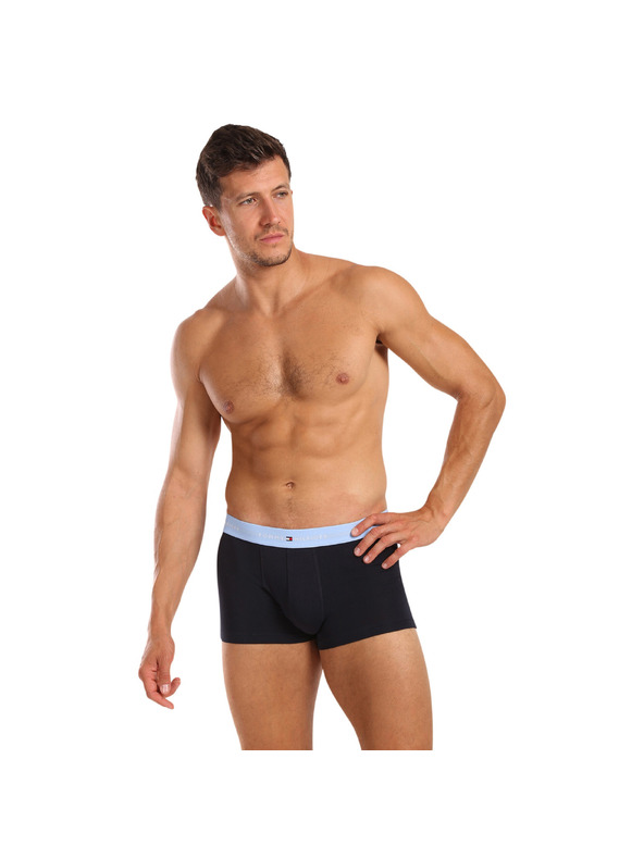 Tommy Hilfiger Sada tří - pánské boxerky Tommy Hilfiger tmavě modré
