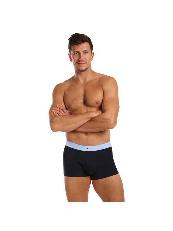 Tommy Hilfiger Sada tří - pánské boxerky Tommy Hilfiger tmavě modré