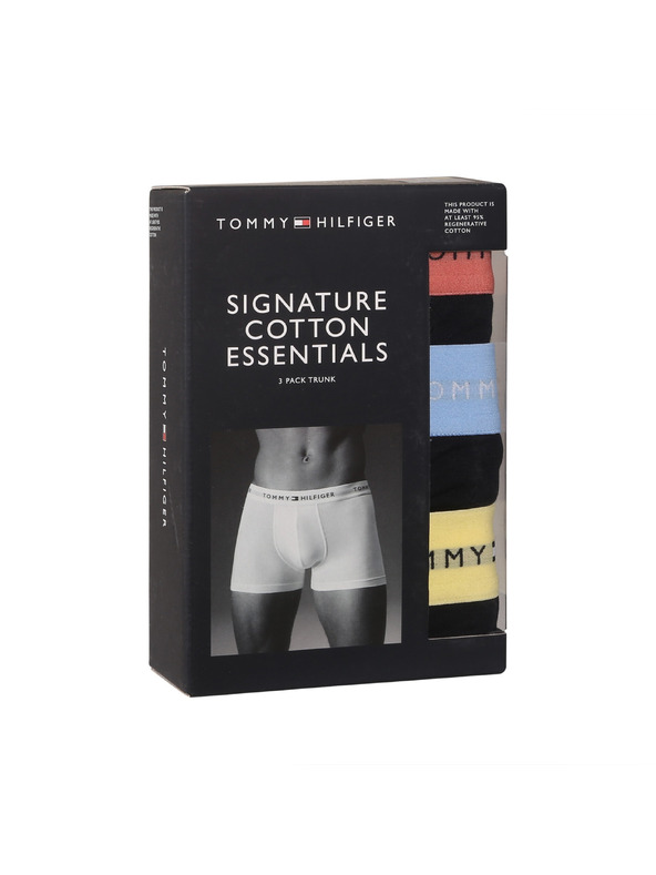Tommy Hilfiger Sada tří - pánské boxerky Tommy Hilfiger tmavě modré