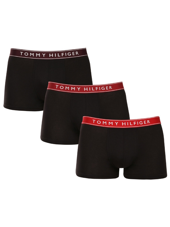 Tommy Hilfiger Sada tří - pánské boxerky Tommy Hilfiger černé