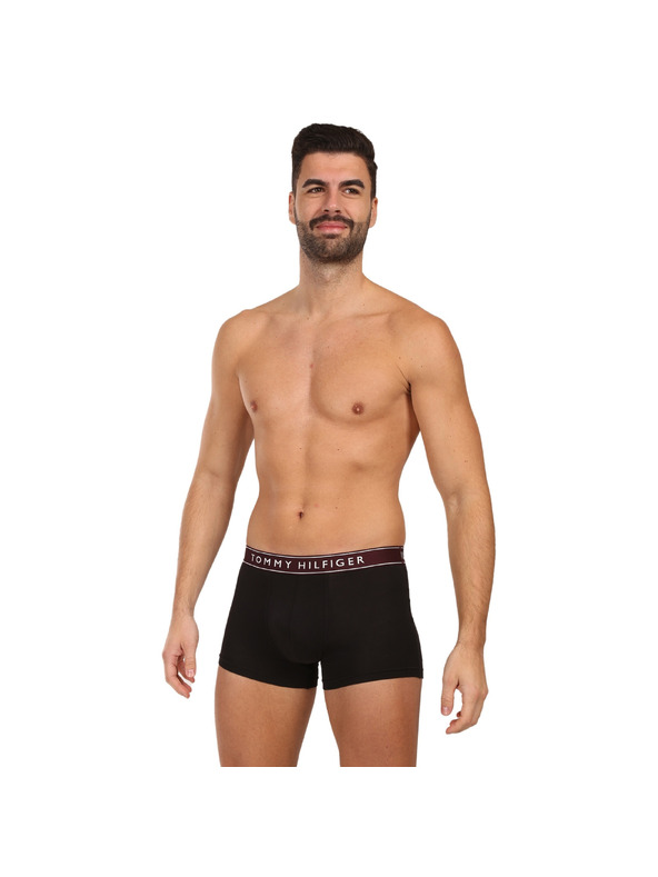 Tommy Hilfiger Sada tří - pánské boxerky Tommy Hilfiger černé