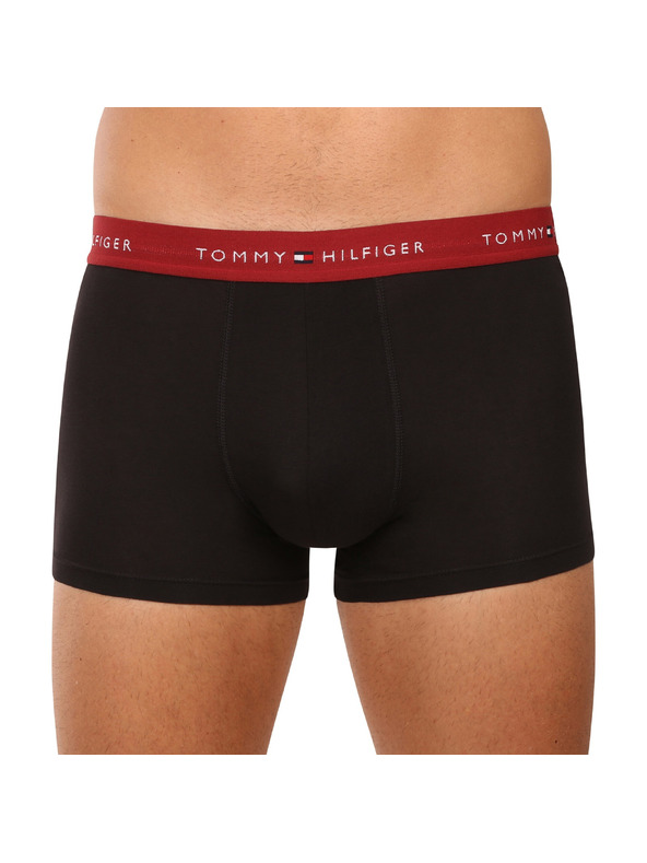 Tommy Hilfiger Sada tří - pánské boxerky Tommy Hilfiger černé