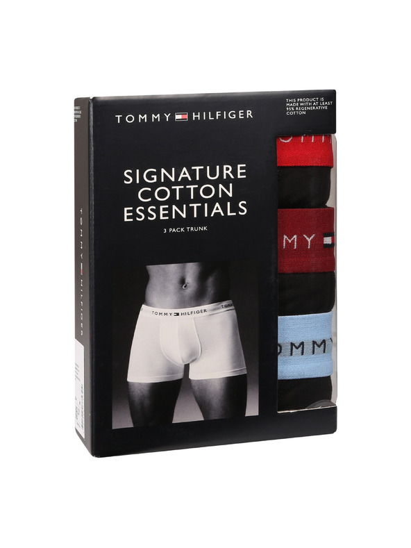 Tommy Hilfiger Sada tří - pánské boxerky Tommy Hilfiger černé