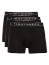 Tommy Hilfiger Sada tří - pánské boxerky Tommy Hilfiger černé