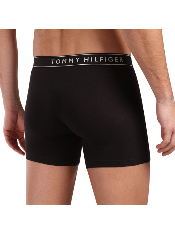 Tommy Hilfiger Sada tří - pánské boxerky Tommy Hilfiger černé