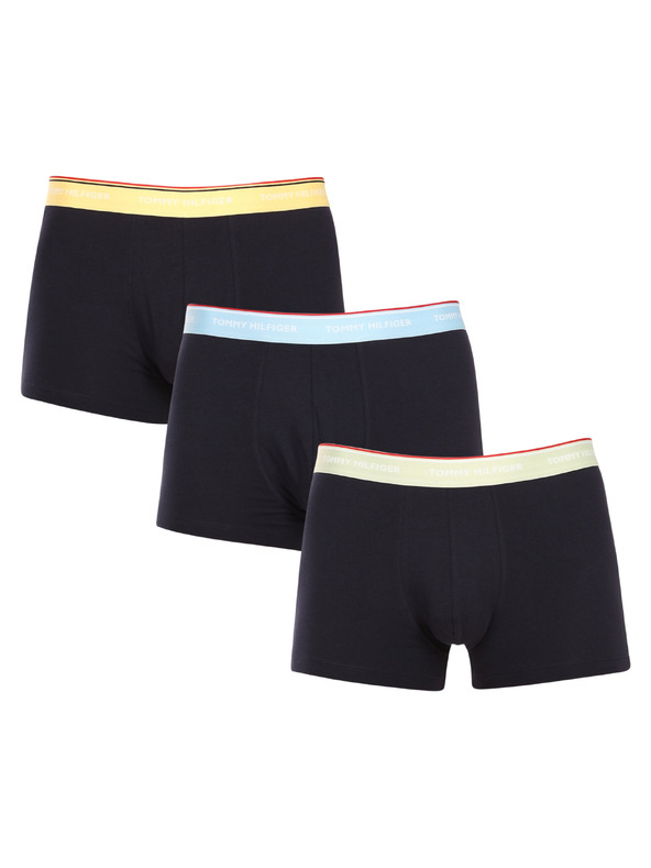 Tommy Hilfiger Sada tří - pánské boxerky Tommy Hilfiger tmavě modré