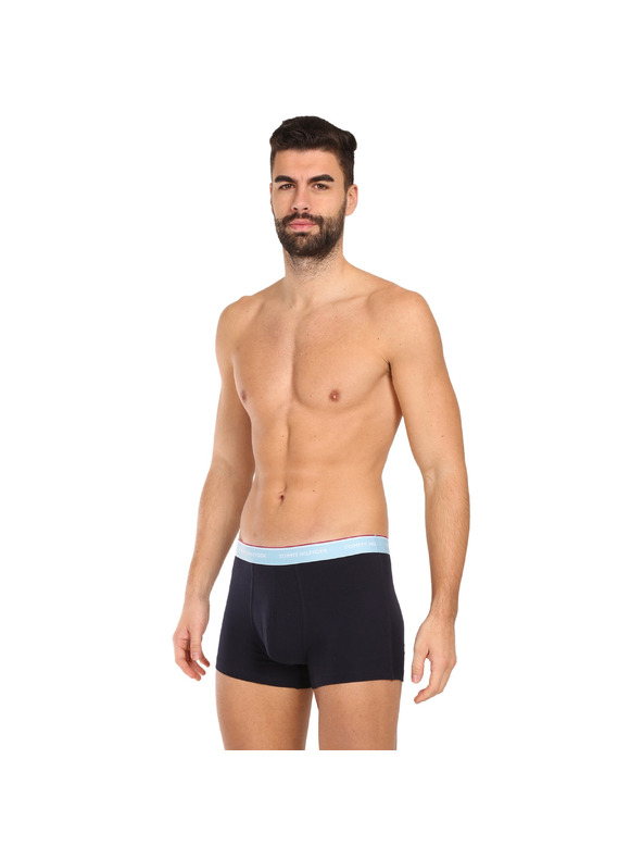 Tommy Hilfiger Sada tří - pánské boxerky Tommy Hilfiger tmavě modré