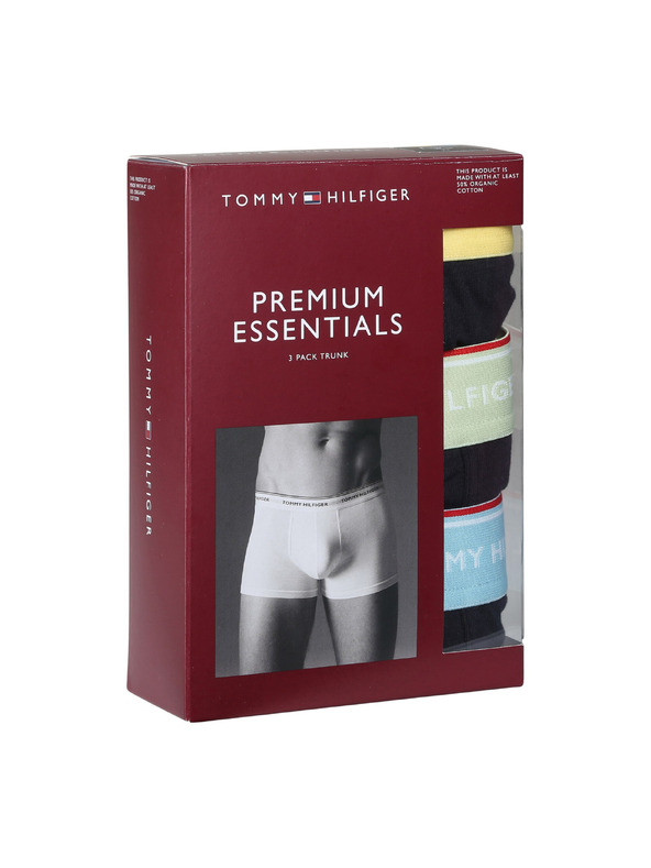 Tommy Hilfiger Sada tří - pánské boxerky Tommy Hilfiger tmavě modré