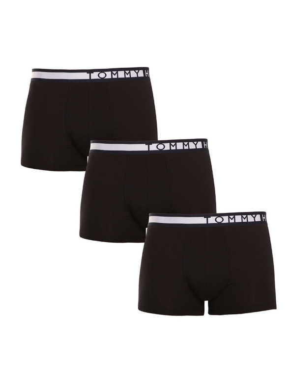 Tommy Hilfiger Sada tří - pánské boxerky Tommy Hilfiger černé