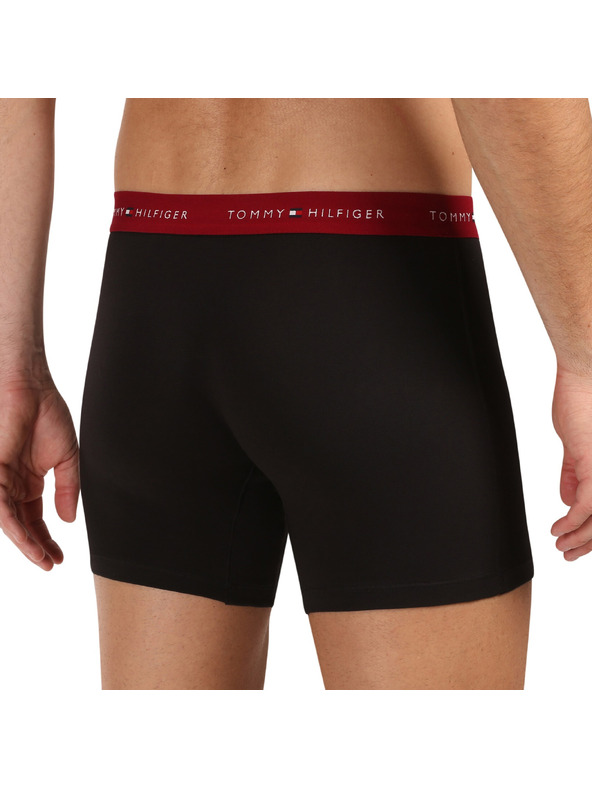 Tommy Hilfiger Sada tří - pánské boxerky Tommy Hilfiger černé