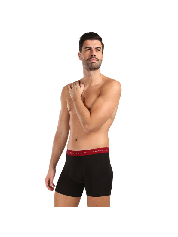 Tommy Hilfiger Sada tří - pánské boxerky Tommy Hilfiger černé
