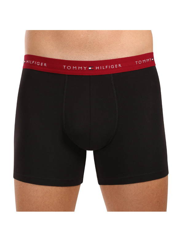 Tommy Hilfiger Sada tří - pánské boxerky Tommy Hilfiger černé