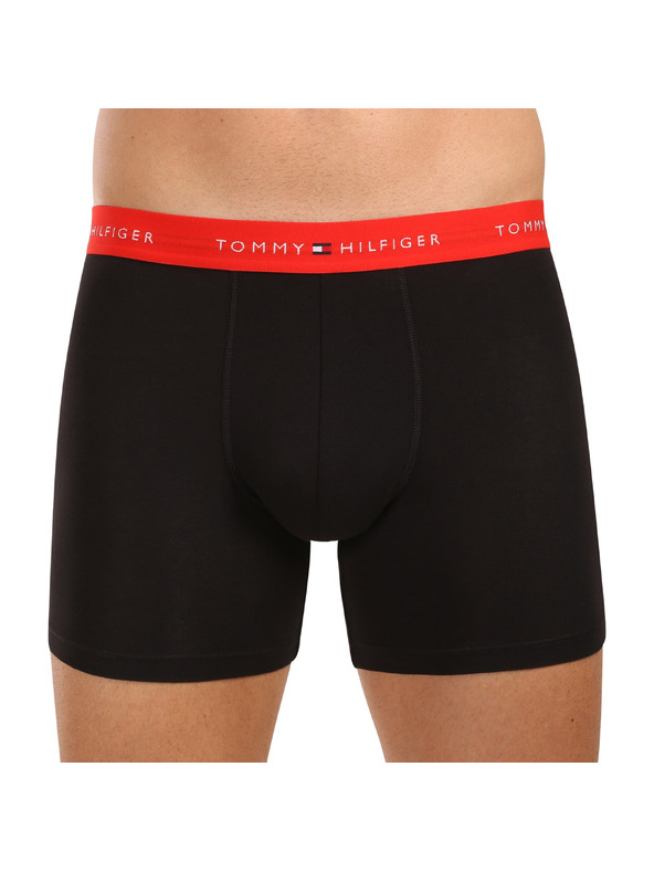 Tommy Hilfiger Sada tří - pánské boxerky Tommy Hilfiger černé