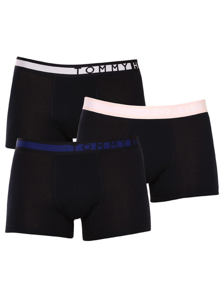 Tommy Hilfiger Sada tří - pánské boxerky Tommy Hilfiger tmavě modré