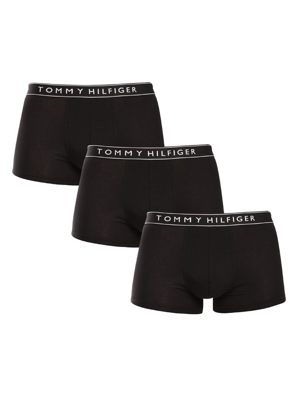 Tommy Hilfiger Sada tří - pánské boxerky Tommy Hilfiger černé