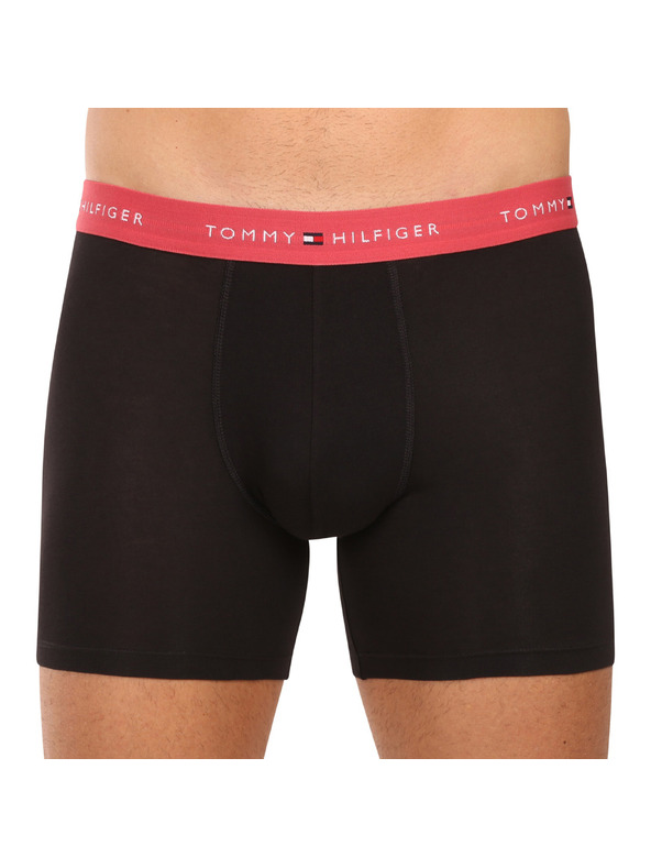 Tommy Hilfiger Sada tří - pánské boxerky Tommy Hilfiger černé