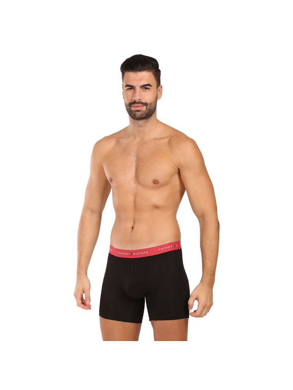 Tommy Hilfiger Sada tří - pánské boxerky Tommy Hilfiger černé