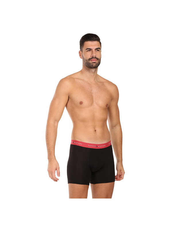 Tommy Hilfiger Sada tří - pánské boxerky Tommy Hilfiger černé