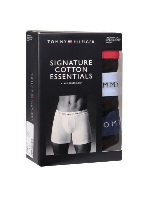 Tommy Hilfiger Sada tří - pánské boxerky Tommy Hilfiger černé