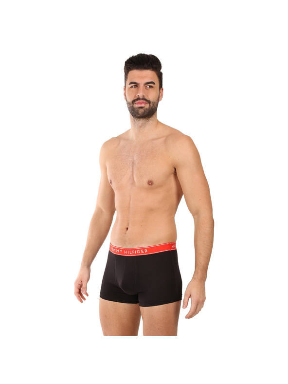 Tommy Hilfiger Sada tří - pánské boxerky Tommy Hilfiger černé