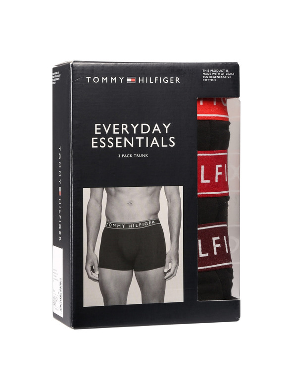 Tommy Hilfiger Sada tří - pánské boxerky Tommy Hilfiger černé