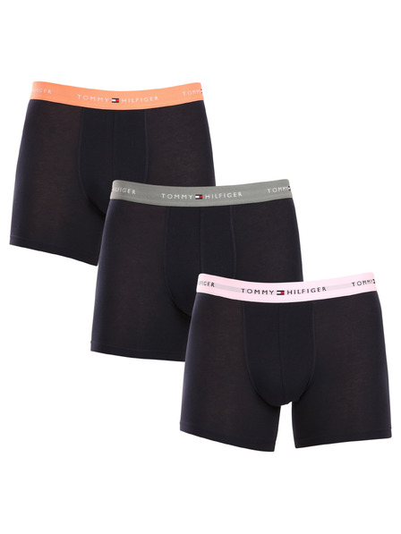 Tommy Hilfiger Sada tří - pánské boxerky Tommy Hilfiger tmavě modré