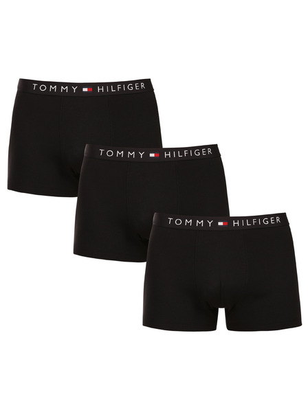 Tommy Hilfiger Sada tří - pánské boxerky Tommy Hilfiger černé