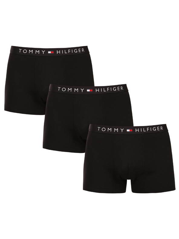 Tommy Hilfiger Sada tří - pánské boxerky Tommy Hilfiger černé