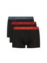 Tommy Hilfiger Sada tří - pánské boxerky Tommy Hilfiger černé nadrozměr