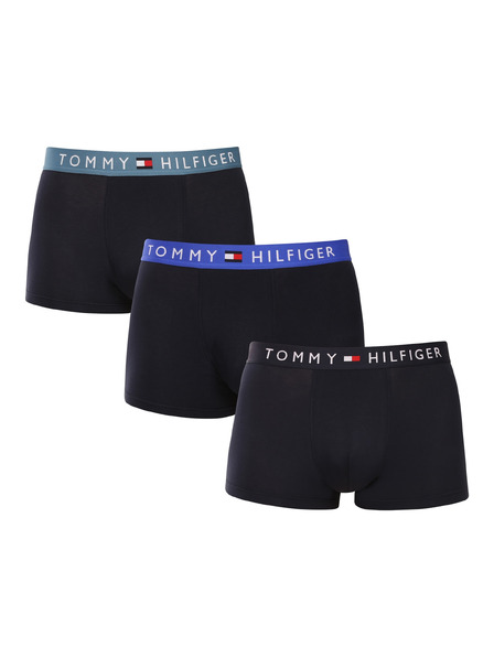 Tommy Hilfiger Sada tří - pánské boxerky Tommy Hilfiger tmavě modré