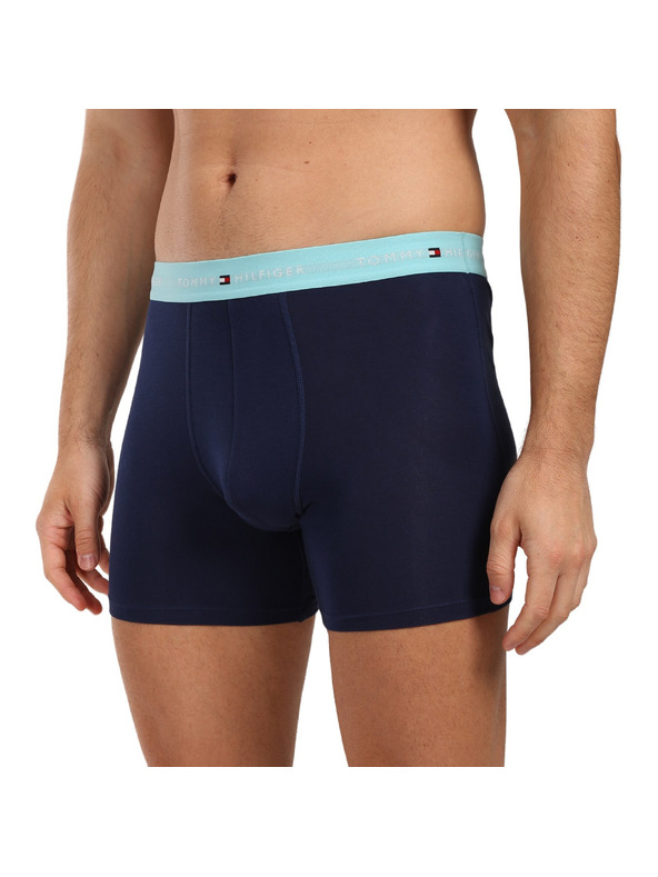 Tommy Hilfiger Sada tří - pánské boxerky Tommy Hilfiger tmavě modré