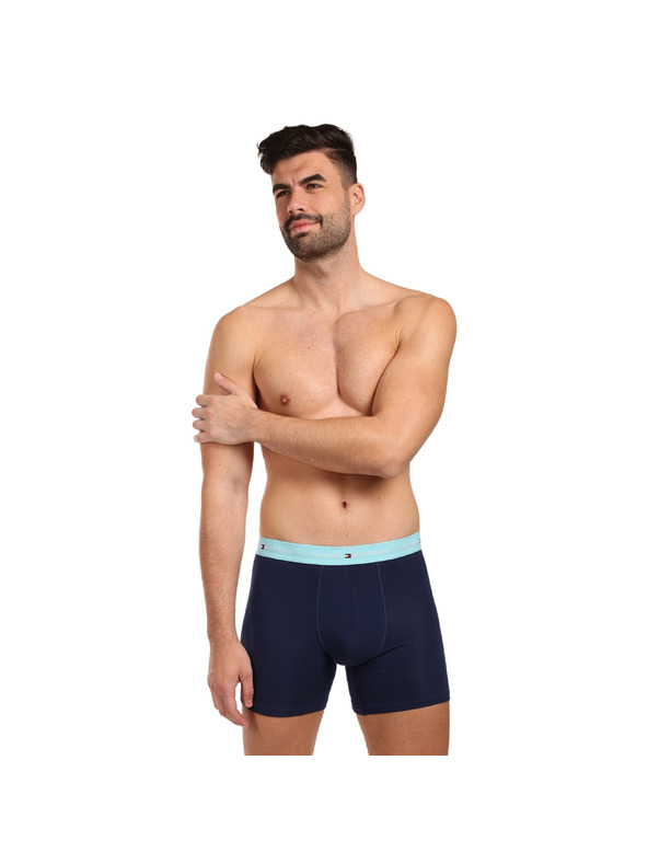 Tommy Hilfiger Sada tří - pánské boxerky Tommy Hilfiger tmavě modré
