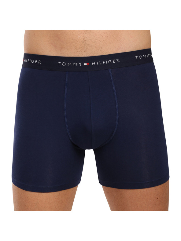 Tommy Hilfiger Sada tří - pánské boxerky Tommy Hilfiger tmavě modré